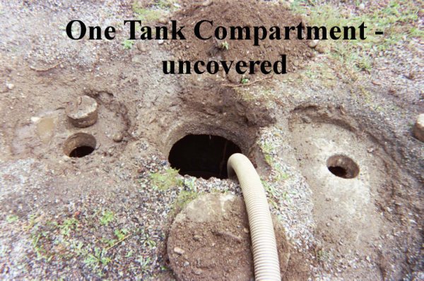 One Tank Compartment septic system