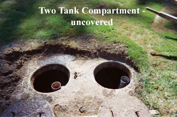 Two Tank Compartment monroe septic